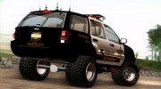 Jeep Grand Cherokee 1999 Sheriff para GTA San Andreas miniatura 2