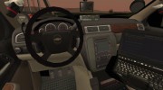 Chevrolet Tahoe SAPD для GTA San Andreas миниатюра 6