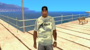 Военная футболка для GTA San Andreas миниатюра 1