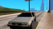 DeLorean DMC-12 для GTA San Andreas миниатюра 1
