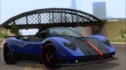 Pagani Zonda Cinque 2009 Autovista для GTA San Andreas миниатюра 6