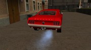 Ford Mustang Boss 429 Import version (USA to USSR) для GTA San Andreas миниатюра 4