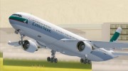 Airbus A330-300 Cathay Pacific for GTA San Andreas miniature 16