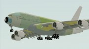 Airbus A380-800 F-WWDD Not Painted para GTA San Andreas miniatura 7