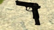 Beretta with long ammo clip для GTA San Andreas миниатюра 1