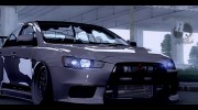 Mitsubishi Lancer EVO for GTA San Andreas miniature 4