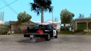 Ford Crown Victoria SFPD 1992 para GTA San Andreas miniatura 4
