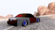 Nissan Silvia S13 Drift для GTA San Andreas миниатюра 2