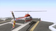 Bell 206 B Police texture2 para GTA San Andreas miniatura 4