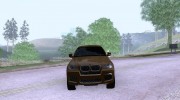 BMW X6M para GTA San Andreas miniatura 5