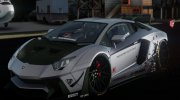 Lamborghini Aventador Liberty Walk Limited Edition 2018 for GTA San Andreas miniature 4