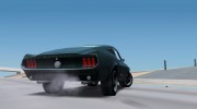 Shelby Mustang GT 1967 для GTA San Andreas миниатюра 6