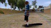 GTA 5 Crips Skins (fam2) para GTA San Andreas miniatura 3