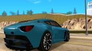 Aston Martin Zagato V12 V1.0 для GTA San Andreas миниатюра 4