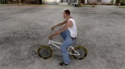 Zero's BMX YELLOW tires для GTA San Andreas миниатюра 2