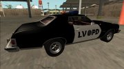 1975 Ford Gran Torino Police LVPD para GTA San Andreas miniatura 4