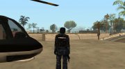 Спецназовец Atcuc S.W.A.T из Counter-Strike 1.6 для GTA San Andreas миниатюра 4