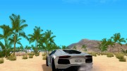 Lamborghini Aventador LP 700-4 для GTA San Andreas миниатюра 3