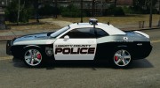 Dodge Challenger SRT8 392 2012 Police [ELS + EPM] for GTA 4 miniature 2