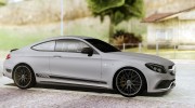Mercedes-Benz C63S AMG Coupe 2017 para GTA San Andreas miniatura 6