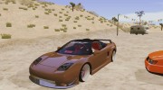 Acura NSX для GTA San Andreas миниатюра 2
