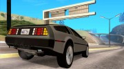 DeLorean DMC-12 para GTA San Andreas miniatura 4