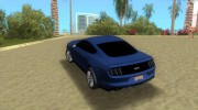 2015 Ford Mustang GT для GTA Vice City миниатюра 2