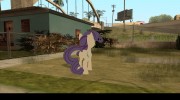 Rarity (My Little Pony) для GTA San Andreas миниатюра 3