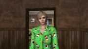 Female Green Pajamas DLC for GTA San Andreas miniature 1