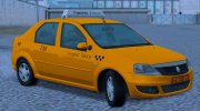 Renault Logan Яндекс Такси (2012-2015) для GTA San Andreas миниатюра 2