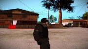 Солдат ВВ МВД РФ para GTA San Andreas miniatura 2