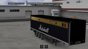 Marshall Amplifier Trailer para Euro Truck Simulator 2 miniatura 2