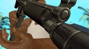 Black MP5 для GTA San Andreas миниатюра 3