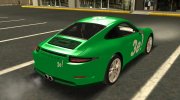 Porsche 911 R 2016 Зе Gang para GTA San Andreas miniatura 9