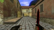 Knife Black And Red para Counter Strike 1.6 miniatura 1