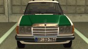 Mercedes-benz W123 240 D Polizei para GTA San Andreas miniatura 2
