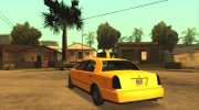 Wahington taxi для GTA San Andreas миниатюра 2