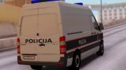 Mercedes Sprinter - BIH Police Van для GTA San Andreas миниатюра 7