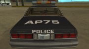 Chevrolet Caprice 1987 NYPD Auxiliar for GTA San Andreas miniature 7