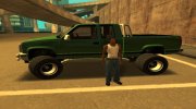 GMC Sierra Monster Truck 1998 для GTA San Andreas миниатюра 3