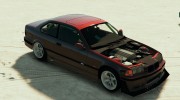 BMW E36 Drift Edition for GTA 5 miniature 4