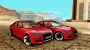 Audi A6 Stanced para GTA San Andreas miniatura 6
