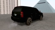 Chevrolet Tahoe 2009 Unmarked for GTA San Andreas miniature 4