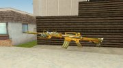 CF M4A1-S Beast Noble Gold for GTA San Andreas miniature 1