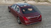 Mercedes-Maybach S 650 (X222) 2017 para BeamNG.Drive miniatura 4