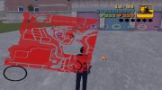 HQ Red Radar para GTA 3 miniatura 1