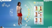 Туфли Rea para Sims 4 miniatura 7