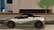 Ferrari F430 Scuderia Spider 16M para GTA San Andreas miniatura 2