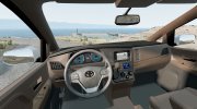 Toyota Sienna XLE AWD (XL30) 2011 для BeamNG.Drive миниатюра 5