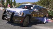 2012 Cadillac Escalade ESV Police Version for GTA 5 miniature 3